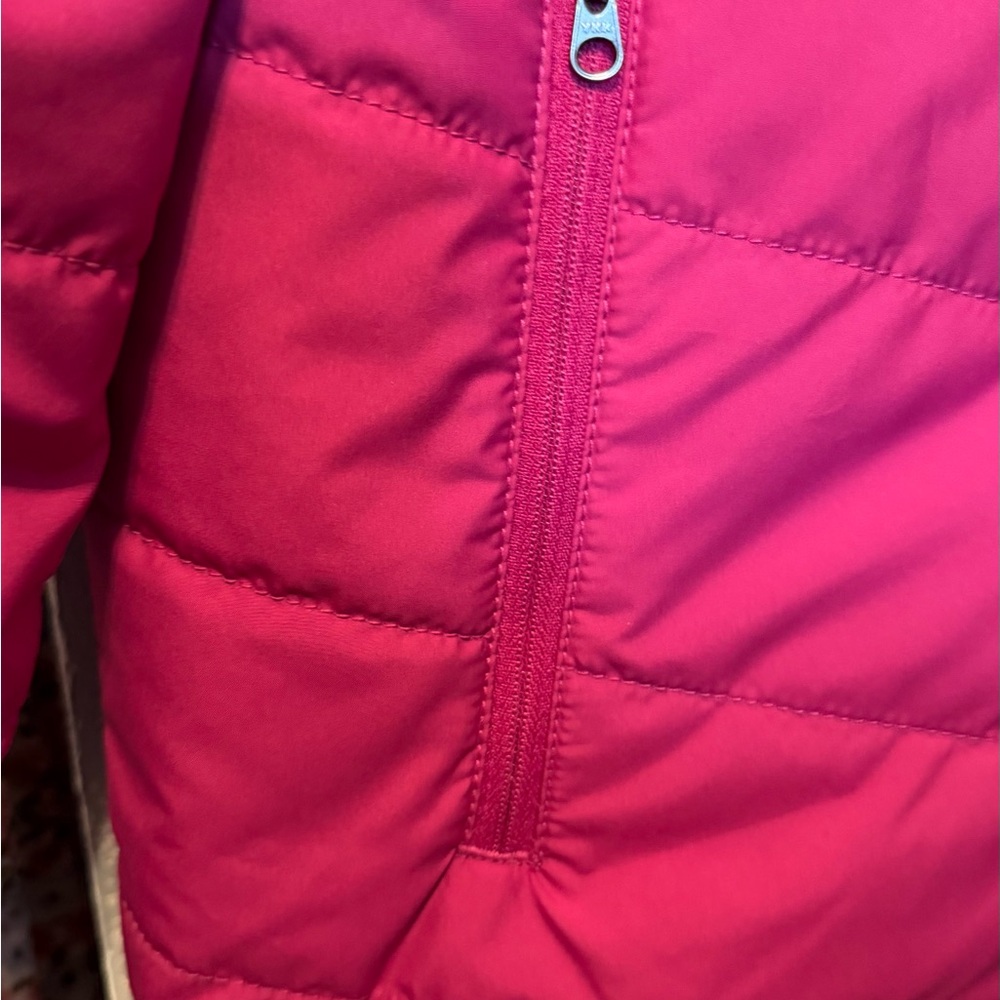The North Face Women's Fuchsia Quilted Puffer Jacket Medium - Picture 4 of 6